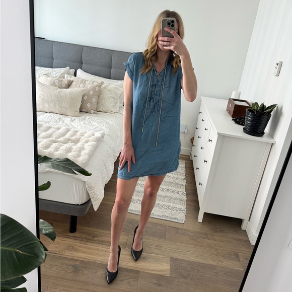 Denim Michael Kors dress 💙 - Picture 1 of 5